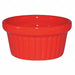 Fluted Ramekin 2 oz Cap. Red PK36