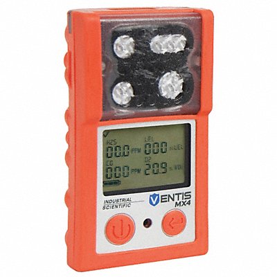 Multi-Gas Detector 18 hr Battery Life