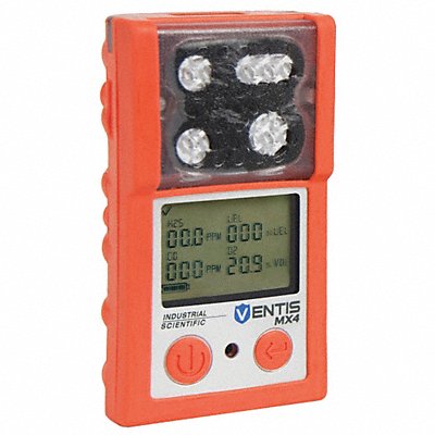 Multi-Gas Detector 4-7/64 H Orange