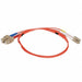 Fiber Cord Duplex LC SC 1m Orange