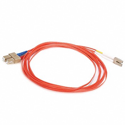 Fiber Cord Duplex LC SC 3m Orange