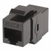 Datacom Jack Cat6 Coupler Black