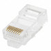 Plug Modular RJ45 8P8C Stranded PK50