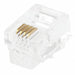 Plug Modular RJ11 6P4C Stranded PK50