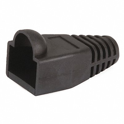 Relief Boot RJ45 Black PK50