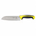 Santoku Knife 7 in Blade Yellow Handle