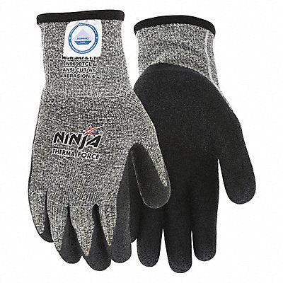 Cut Resistant Gloves A5 2XL Blk/Gray PR