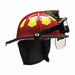 Fire Helmet Red Fiberglass