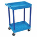 Utility Cart 300 lb Cap. PE 2 Shelves