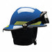 Fire Helmet Blue Thermoplastic