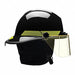 Fire Helmet Black Thermoplastic