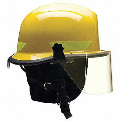 G8579 Fire/Rescue Helmet Yellow Thermoplastic