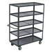 Stock Cart 1400 lb 5 Shelf 48 in L