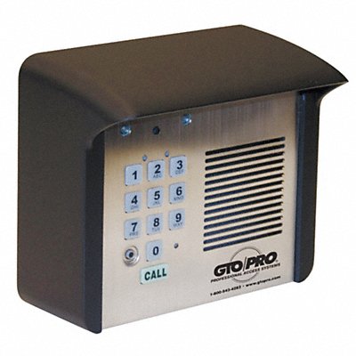 Intercom Keypad 12VDC Black