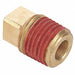 Square Head Plug Brass 3/8 in MNPT