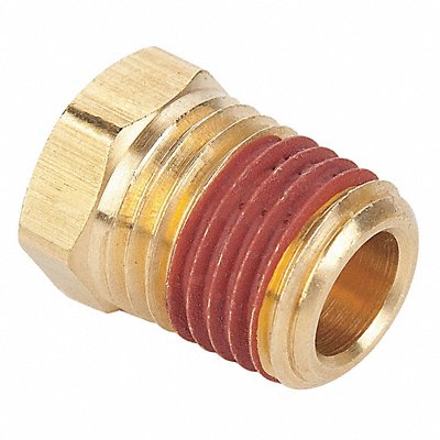 Hex Head Plug Brass 1/2 Pipe Size MNPT