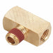 Male Branch Tee Brass 1/8 in NPT