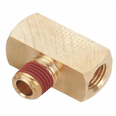 Male Branch Tee Brass 3/8 in NPT