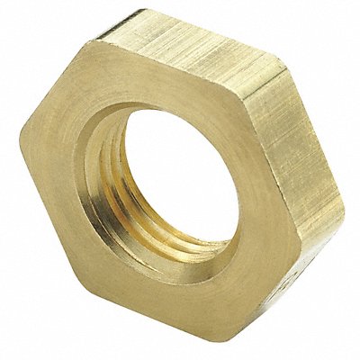 Locknut Brass 1/4 in Pipe Size FNPT