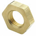 Locknut Brass 1/2 in Pipe Size FNPT