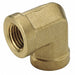 90 Extruded Elbow Brass 3/8 in MNPT