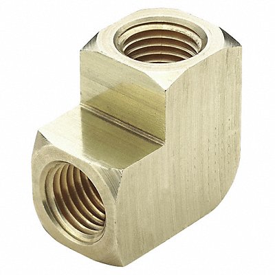 90 Extruded Elbow Brass 3/8 in NPT