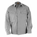 Long Sleeve Shirt Gray M Short