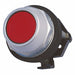 H7011 Non-Illum Push Button 30mm Flush Red