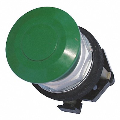 H7006 Non-Illum Push Button 30mm Green