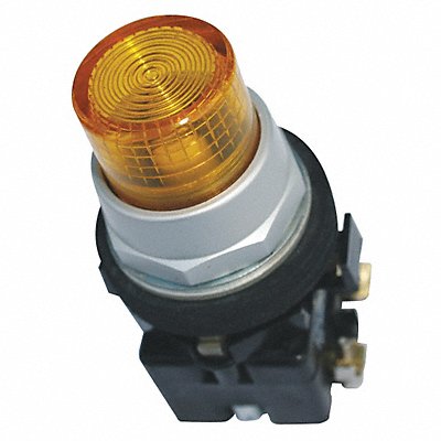 H6728 Pilot Light Complete Unit LED Yellow