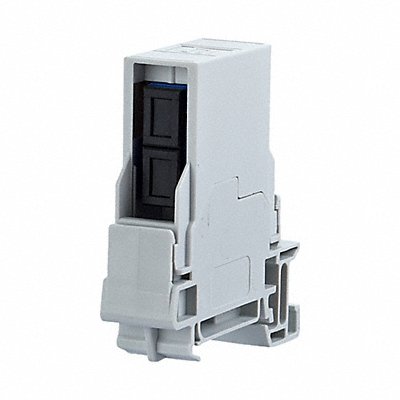 Fiber Optic Adapter sert Light Gray