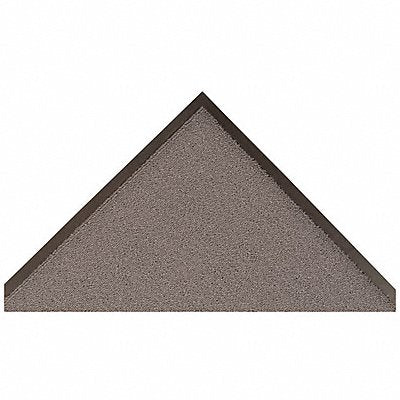 Carpeted Entrance Mat Gray 4ft. x 6ft.