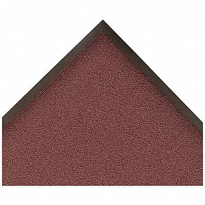 Carpeted Entrance Mat Burgundy 3ft.x6ft.