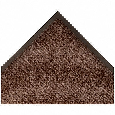 Carpeted Entrance Mat Brown 3ft. x 5ft.