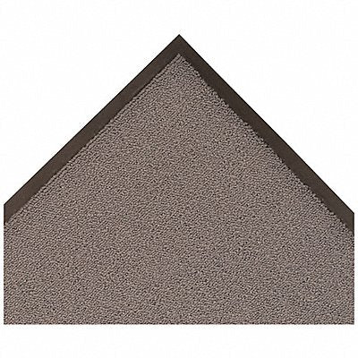 Carpeted Entrance Mat Gray 6ft. x 20ft.