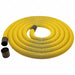 Vacuum Hose 1-1/2 Dia 25 ft L Yellow