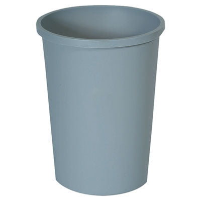 WASTEBASKET,3/8QT RND,GY