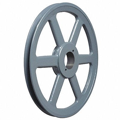 V-Belt Pulley Cast Iron 6.95 O.D.