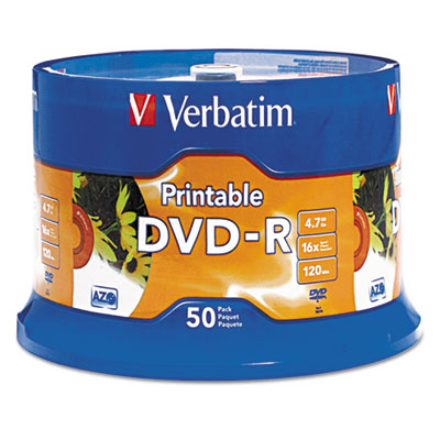 DISC,DVD-R,16X,IJ,50,WH