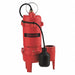 Sewage Pump 1/2 HP Cast Iron