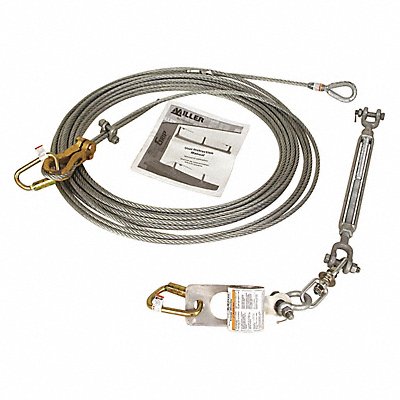 Stainless Steel Lifeline Kit 30 ft.