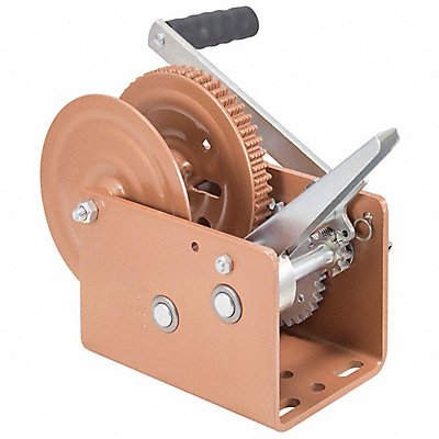 Ratcheting Winch Spur No Brake 2500lb.