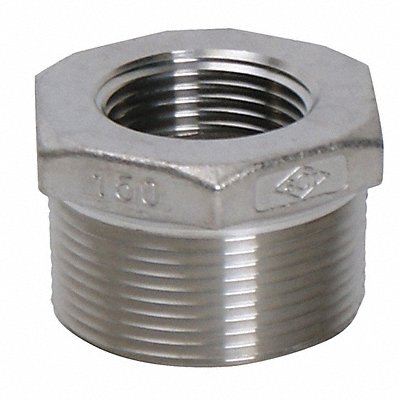 Hex Bushing 1/2 x1/4 150 316 Thrd Heavy