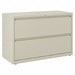 Lateral File Cabinet Putty 28 in H