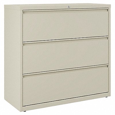 Lateral File Cabinet Putty 40-1/4 in H