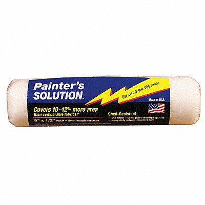 Paint Roller Cover 9 L 1/2 Nap Woven