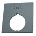 Legend Plate Square Test Black