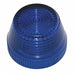 Pilot Light Lens 30mm Blue Plastic