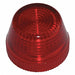 Pilot Light Lens 30mm Red Plastic