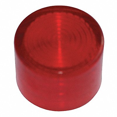 Pilot Light Lens 30mm Red Plastic